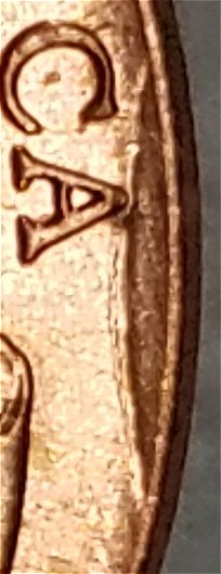 2020-P-Lincoln-Cent-Pre-Cud-On-Reverse-Near-America?